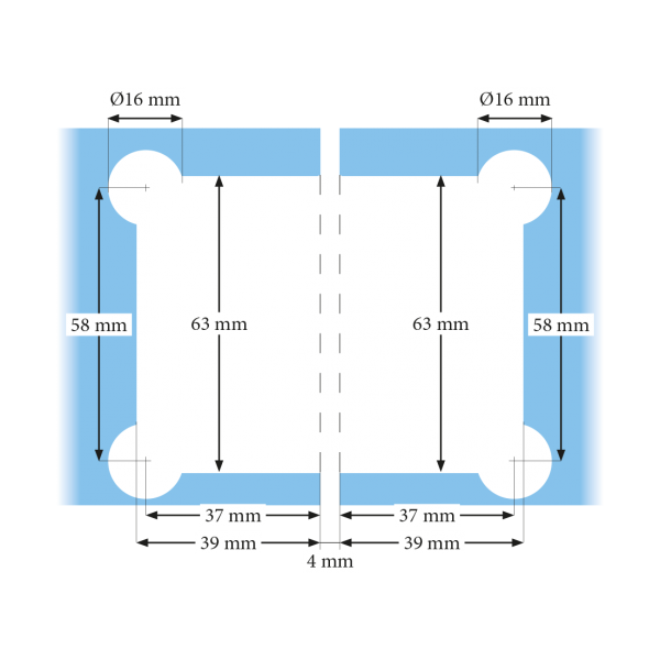 Glas-Glas 180° Finesse